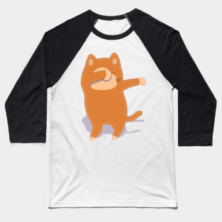 Dabbing Kitty | Lilla The Lamb Baseball T-Shirt